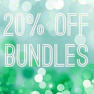 20% off bundles of 2 or more